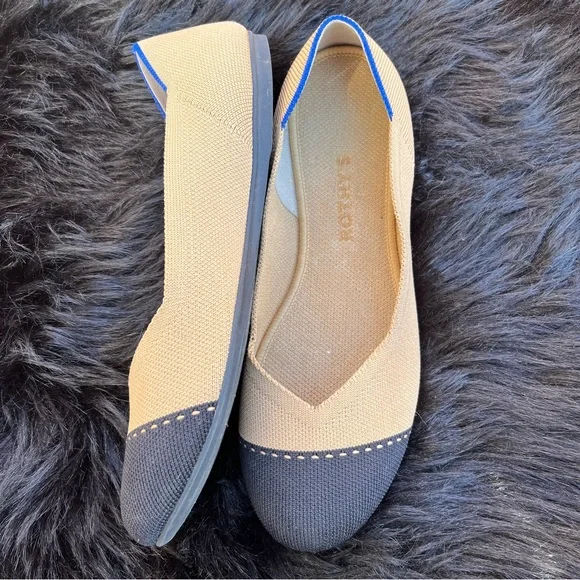 Rothy’s Color Block Rounded Toe Flats - Picture 3 of 13